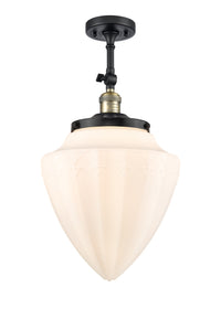 Franklin Semi-Flush Mount Brushed Nickel