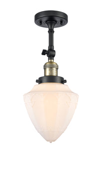 Franklin Semi-Flush Mount Brushed Satin Nickel