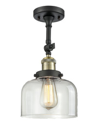 Franklin Semi-Flush Mount Brushed Satin Nickel
