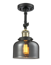 Franklin Semi-Flush Mount Brushed Satin Nickel