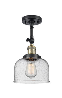 Franklin Semi-Flush Mount Brushed Satin Nickel