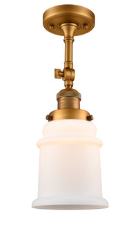 Franklin Semi-Flush Mount Brushed Nickel