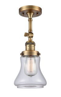 Franklin Semi-Flush Mount Brushed Nickel