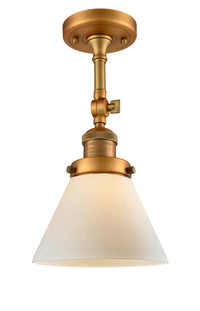 Franklin Semi-Flush Mount Brushed Satin Nickel