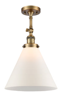 Franklin Semi-Flush Mount Seedy Shade