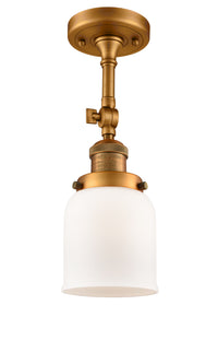 Franklin Semi-Flush Mount Brushed Satin Nickel