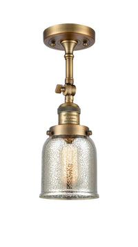 Franklin Semi-Flush Mount Brushed Satin Nickel