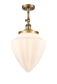 Franklin Semi-Flush Mount Brushed Nickel