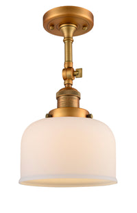Franklin Semi-Flush Mount Brushed Satin Nickel