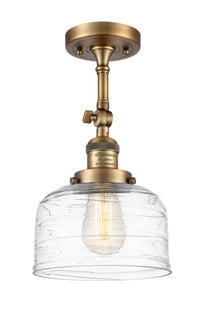 Franklin Semi-Flush Mount Brushed Satin Nickel