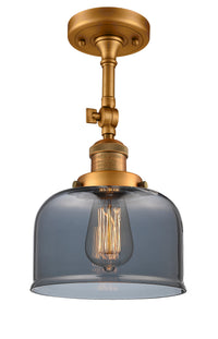 Franklin Semi-Flush Mount Brushed Satin Nickel