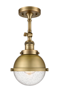 Franklin Semi-Flush Mount Brushed Nickel