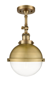 Franklin Semi-Flush Mount Brushed Satin Nickel