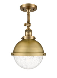 Franklin Semi-Flush Mount Brushed Satin Nickel