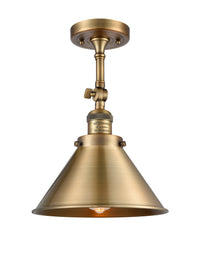 Franklin Semi-Flush Mount Brushed Satin Nickel