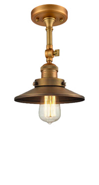 Franklin Semi-Flush Mount Brushed Satin Nickel
