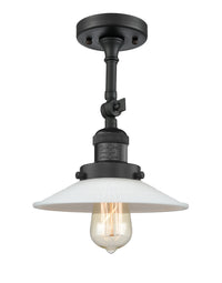 Franklin Restoration Semi-Flush Mount Matte White