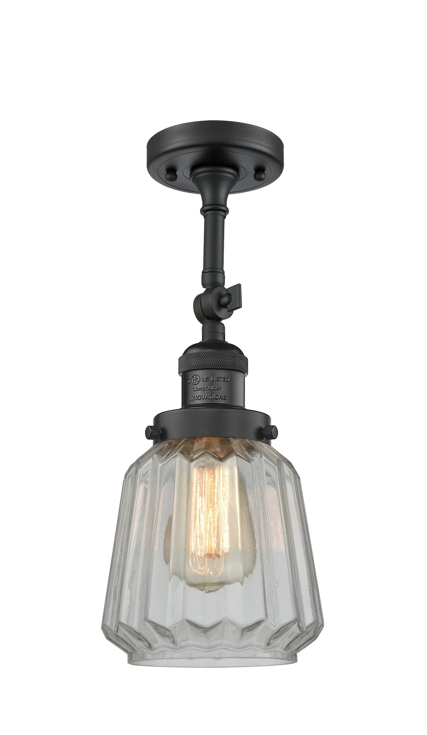 Franklin Restoration Semi-Flush Mount Brass