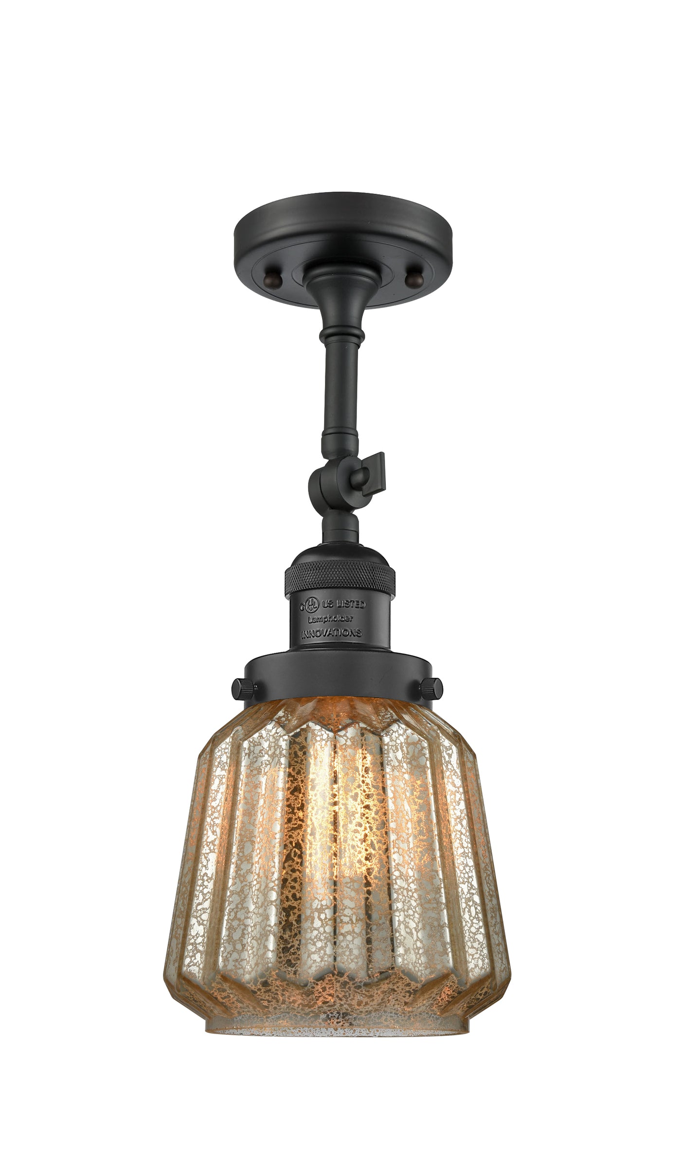 Franklin Restoration Semi-Flush Mount Brass