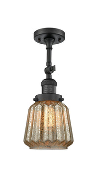 Franklin Restoration Semi-Flush Mount Brass