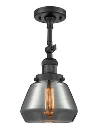 Franklin Semi-Flush Mount Brushed Nickel Steel
