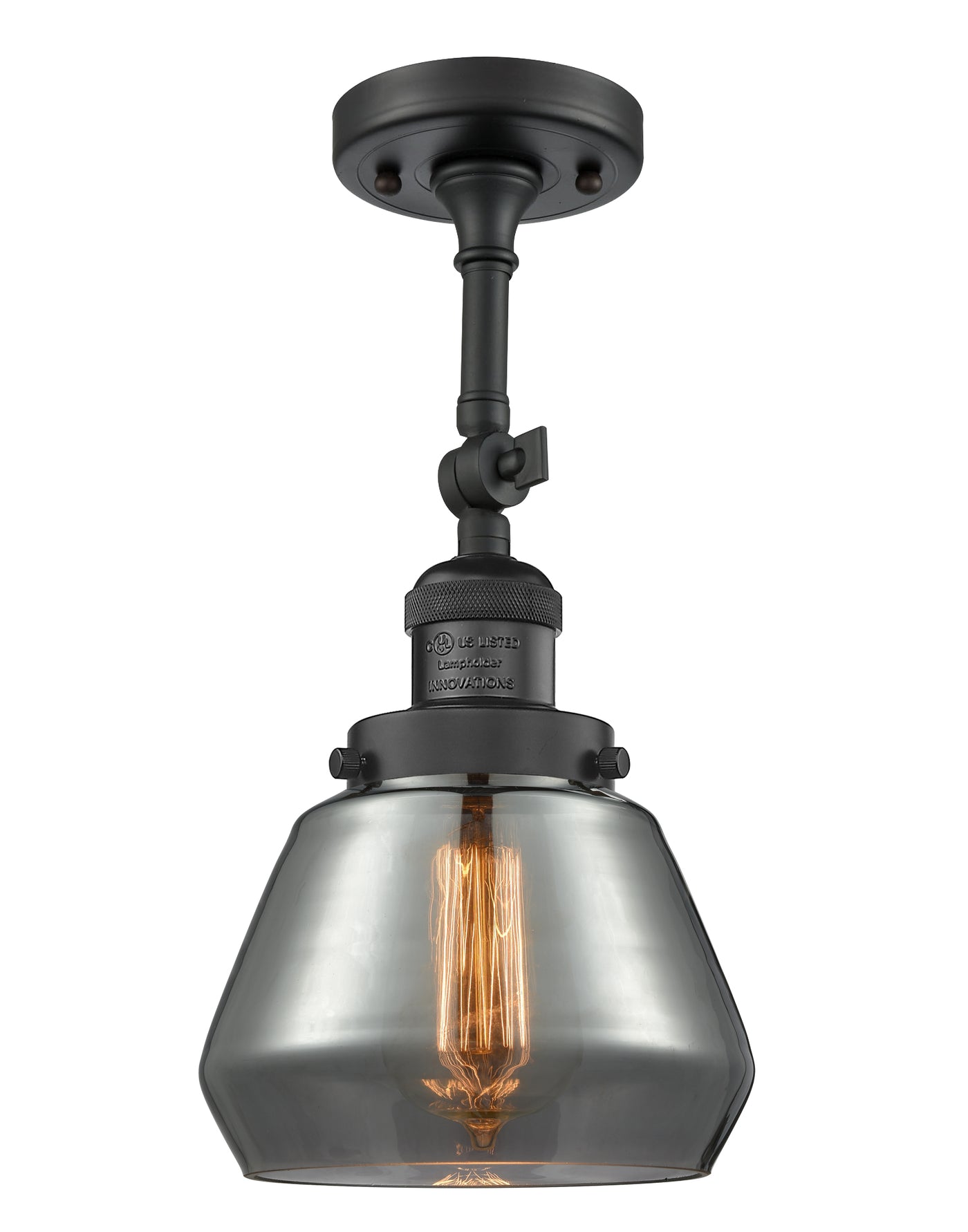 Franklin Semi-Flush Mount Brushed Satin Nickel