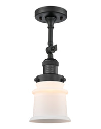 Franklin Semi-Flush Mount Brushed Nickel
