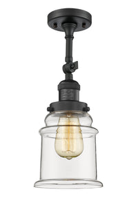 Franklin Semi-Flush Mount Brushed Nickel