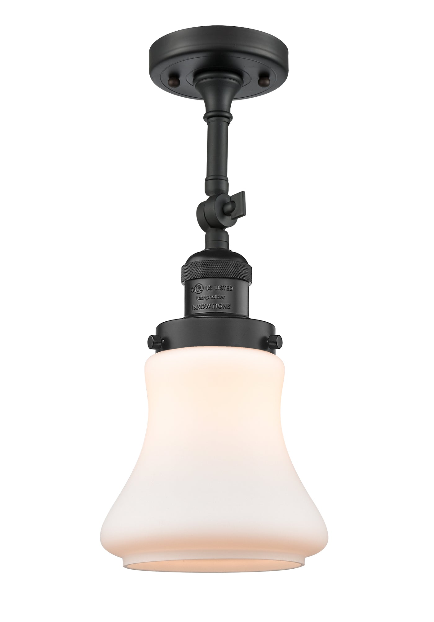 Franklin Semi-Flush Mount Brushed Nickel