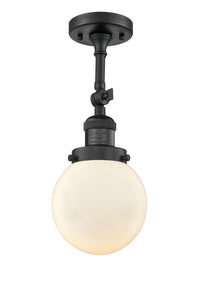 Franklin Semi-Flush Mount Brushed Satin Nickel