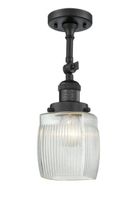 Franklin Semi-Flush Mount Brushed Satin Nickel