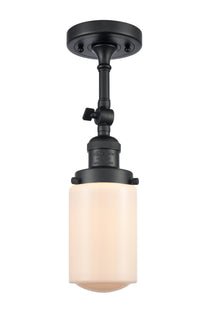Franklin Semi-Flush Mount Brushed Satin Nickel