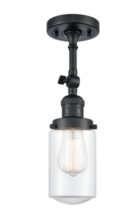 Franklin Semi-Flush Mount Brushed Satin Nickel