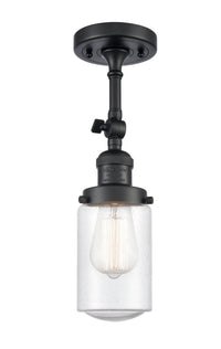 Franklin Semi-Flush Mount Brushed Satin Nickel