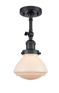 Franklin Semi-Flush Mount Brushed Satin Nickel