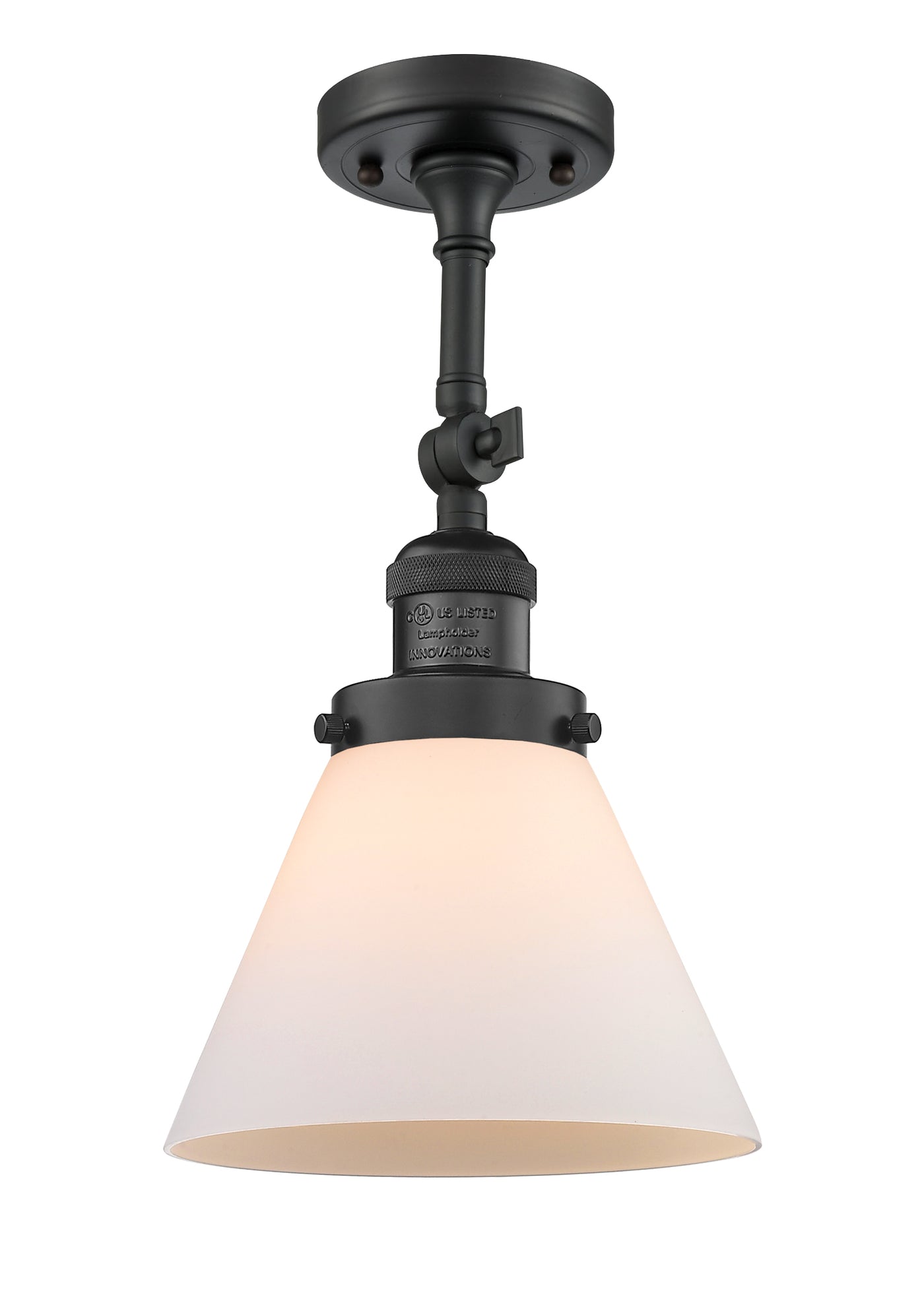 Franklin Semi-Flush Mount Brushed Satin Nickel
