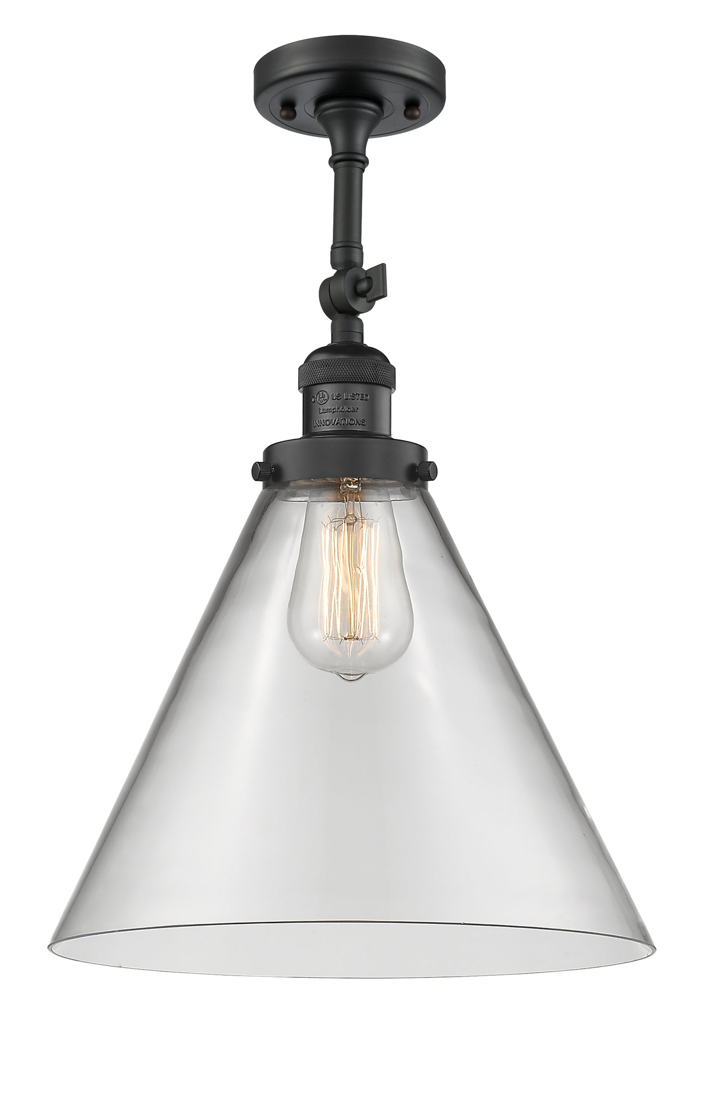 Franklin Semi-Flush Mount Seedy Shade