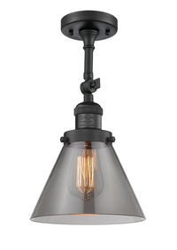 Franklin Semi-Flush Mount Brushed Nickel
