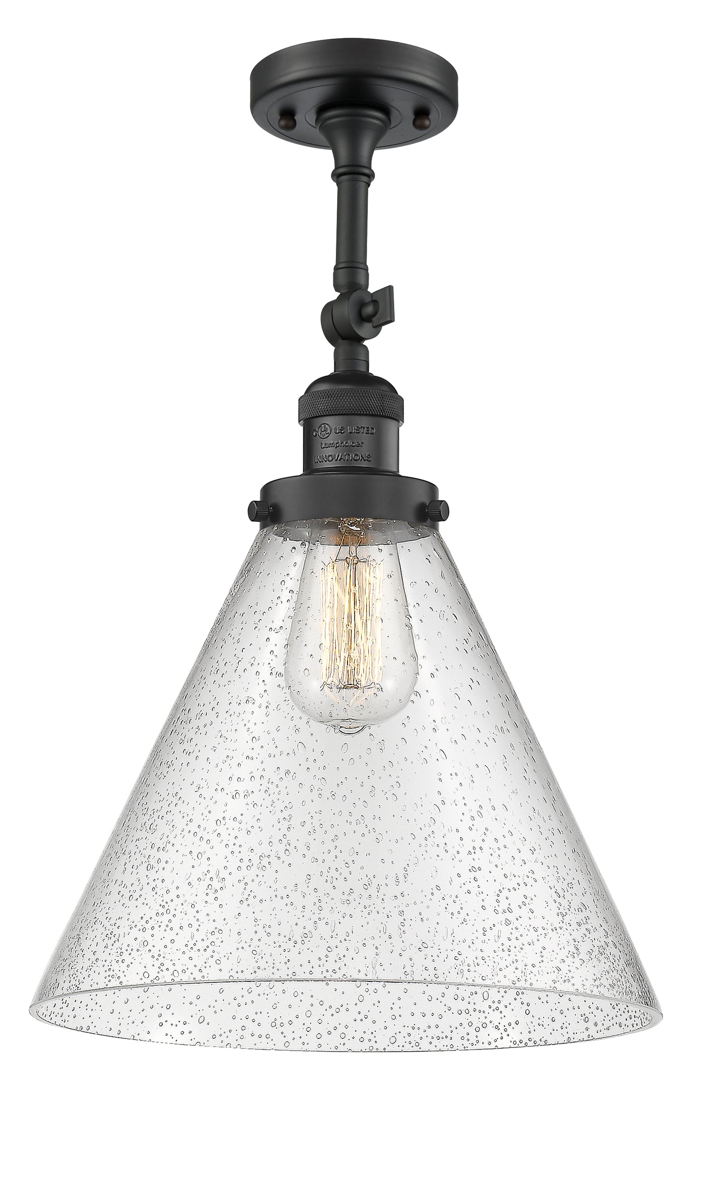 Franklin Semi-Flush Mount Seedy Shade