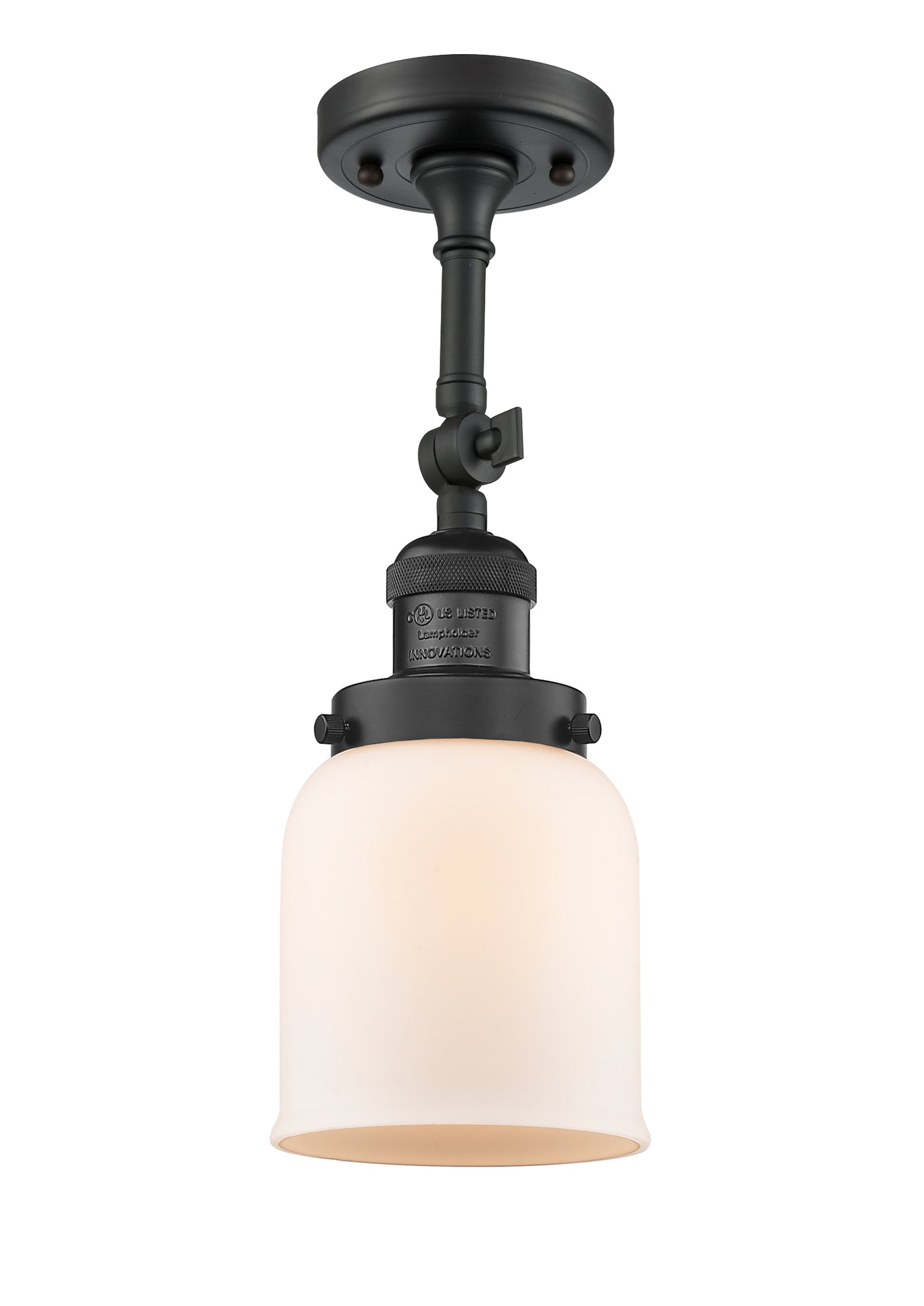 Franklin Semi-Flush Mount Satin Nickel