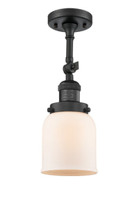 Franklin Semi-Flush Mount Satin Nickel