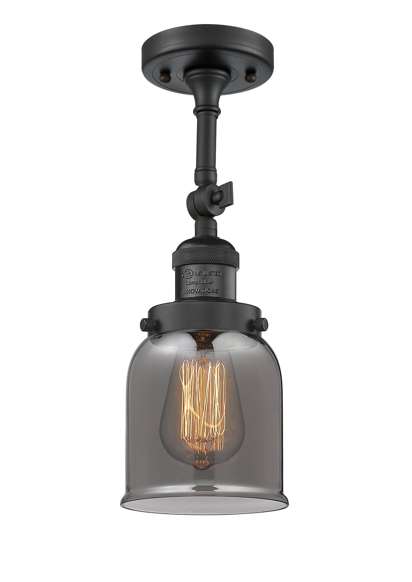Franklin Semi-Flush Mount Brushed Satin Nickel