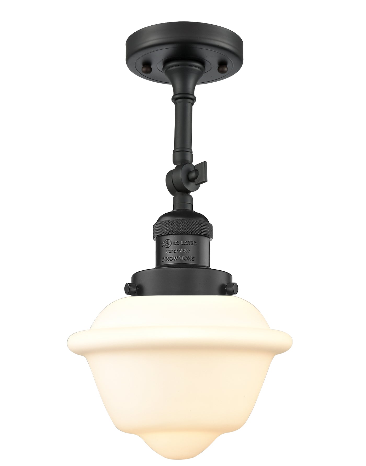 Franklin Semi-Flush Mount Brushed Satin Nickel