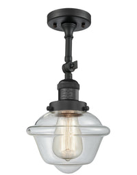 Franklin Semi-Flush Mount Brushed Nickel