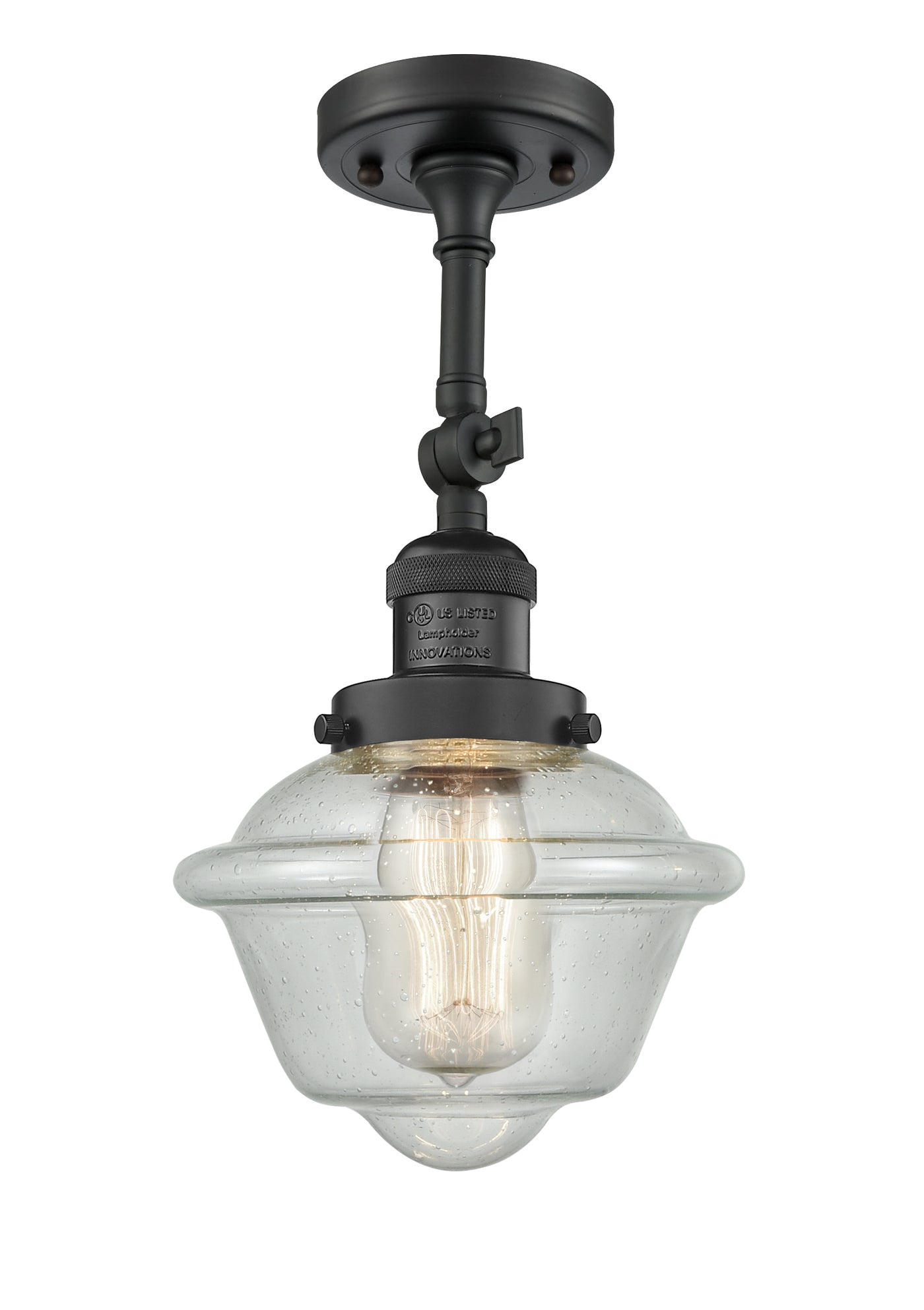 Franklin Semi-Flush Mount Brushed Satin Nickel