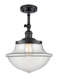Franklin Semi-Flush Mount Brushed Nickel