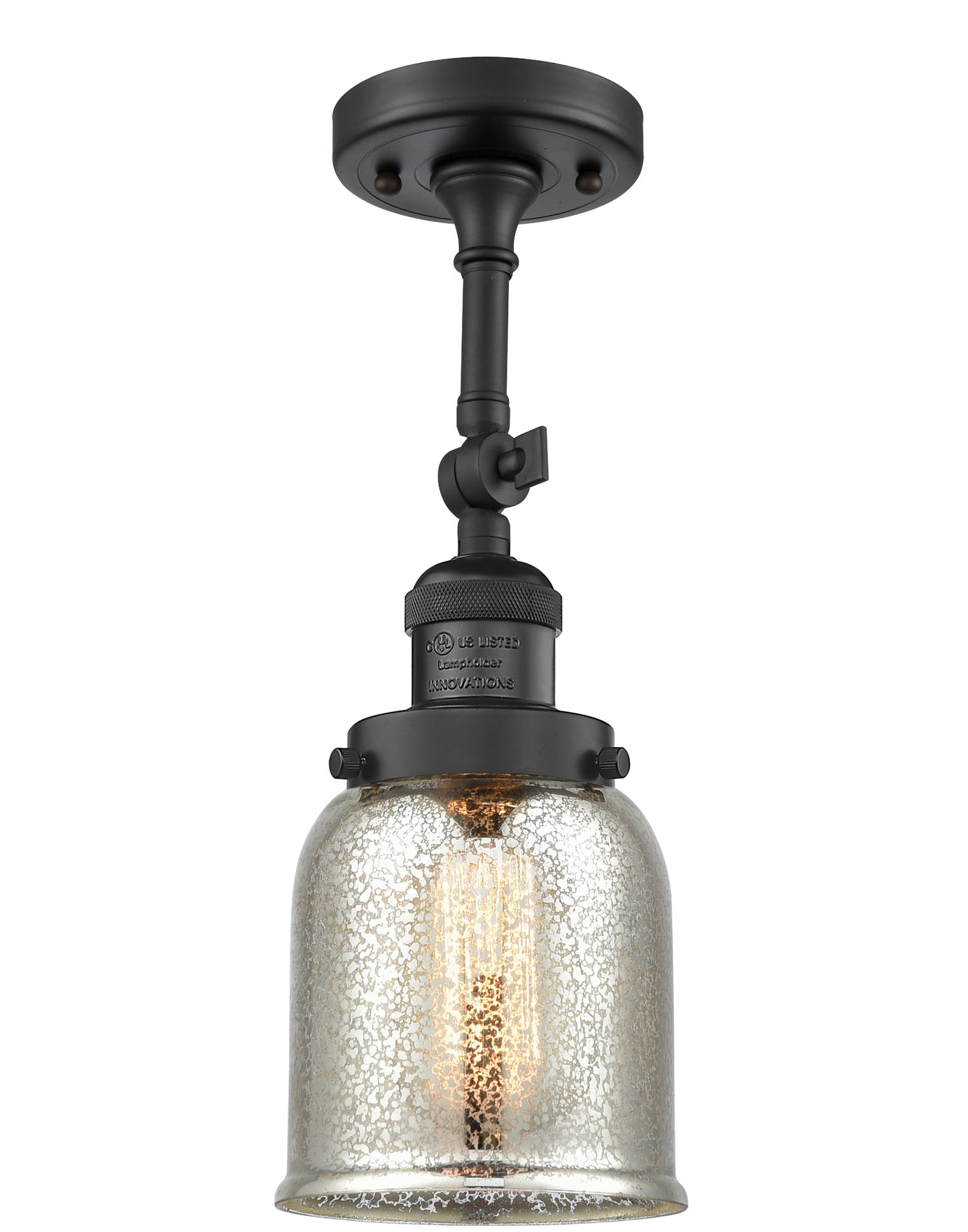 Franklin Semi-Flush Mount Brushed Satin Nickel