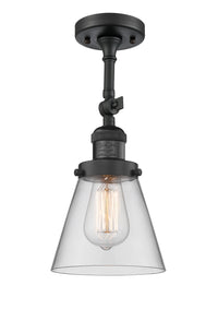 Franklin Semi-Flush Mount Brushed Nickel