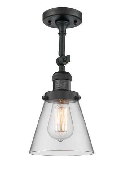 Franklin Semi-Flush Mount Seedy Glass Satin