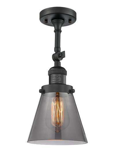 Franklin Semi-Flush Mount Seedy Glass Satin